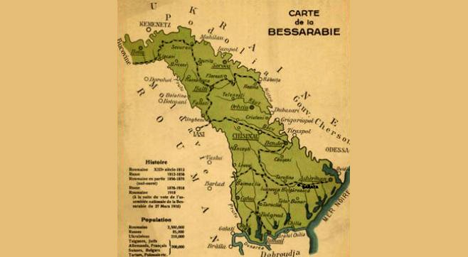 Старая карта молдавии