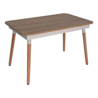 Стол Evelin di Costacurta DT-432-2R Wo, 120(165)х75х76см, Каркас/Опоры: Дерево