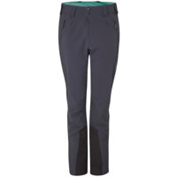 Îmbrăcăminte sport Rab Pantaloni dame Ascendor AS Ebony Eucalyptus 10 Regular Leg (QFU-79-EEU-10-RG)
