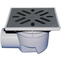 Trap de duș Hutterer & Lechner HL605W interior orizontal