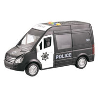 Машина Wenyi WY590C Masina cu inertie 1:16 "Police Van" neagra (lumini,sunete)
