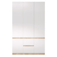 Dulap Bayro Harmony 1350x2200x550 cu sertare sonoma