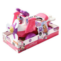 Толокар Kiddieland 53207 Самолёт Минни с подсветкой и звуком, розовый 1403D