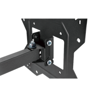 Wall Mount KIVI ''MOTION-223'' Black 23" - 43" Long Full Motion, max.30kg, VESA mm: up to 200x200mm