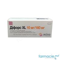 Difors comp. film.160mg+10mg N10x3