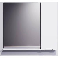 Oglindă baie miscellaneous DIJON 75 Alb Dr. cu dulap baie