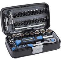 Set de unelte de mână Hoegert HT1R462 set de capete tubulare 38buc