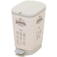 Урна для мусора KIS 38594 Textile 10l 18x27xH30cm