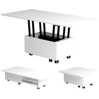 Стол Flat Tabloid 3in1 White