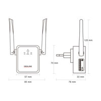 cumpără TS720W Wi-Fi Extender 2.4GHz în Chișinău 