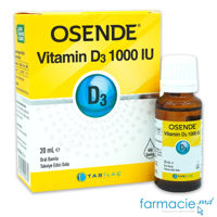 Vitamina D3 1000 UI OSENDE picaturi 20ml Tab Ilac