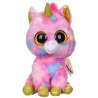 Jucărie de pluș TY TY36158 FANTASIA multicolor unicorn 15 cm