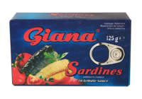 Sardine in sos de tomate Giana