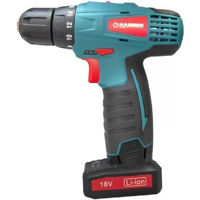 Șurubelnița Hammer 34963 Li-ion 18V, 2x1.5Ah 0-1300rpm