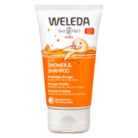 Sampon pentru păr și corp Weleda Kids Orange 150 ml