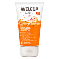 Шампунь 2 в 1 для волос и тела Weleda Kids Orange 150 мл