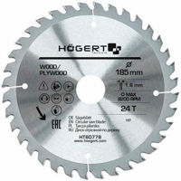 Диск отрезной Hoegert HT6D778  Пильный диск 185x24Tx30