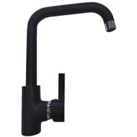 Смеситель кухонный Backer Lena Granit Black