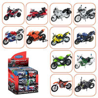 Машина Welly 19660-24PWD(24B) Motociclete de Colecție 1:18 (12 modele)