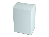 Cutie alba, universală, 110x165x80 mm (50 buc.)