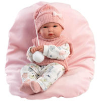 Кукла Llorens 63504 Bimba RN Estampado Gatitos Con Cojin 35см