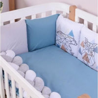 Детское постельное белье Veres 220.38 Scandi blue (6од)