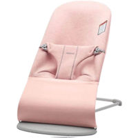 Детское кресло-качалка BabyBjorn 006177A Bliss 3D jersey, Light Pink-006177A
