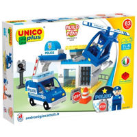 Конструктор Androni 8544-0003 UnicoPlus Stazione Polizia