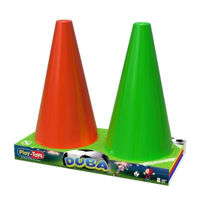 Спортивное оборудование miscellaneous 12854 Set de conuri colorate (8 piese) 1062 DUBA h-26.5cm