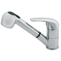 Смеситель кухонный Ferro VASTO BVA8 (chiuveta cap extensibil)