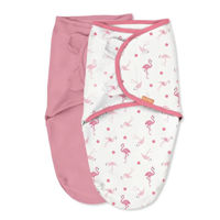 Sistem de infasare Swaddle Me (0-3 luni) Flamingo 2 buc