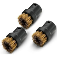 Accesoriu aparat de curățat cu abur Karcher 2.863-061.0 Set de perii rotunde cu fire din alamă pentru SC