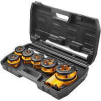 Set de unelte de mână Tolsen Set de filetare tevi din 9buc (33011)