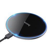 Беспроводная зарядка Hoco CW6 Pro 15W wireless fast charger [Black]