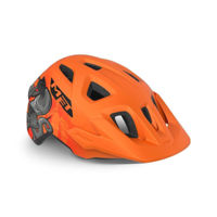 Защитный шлем Met-Bluegrass Eldar Matt orange octopus UN