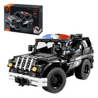 Конструктор iM.Master 8026 Jeep de Poliție 2în1, Mechanical Master, cu T/C, 355pcs