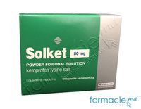 Solket pulb./sol.orala 80 mg N30(ketoprofen)