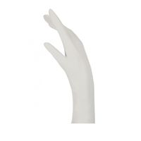 MANUSI LATEX SOFT TOUCH, marime S, WHITE, PUDRATE, 100buc, BM