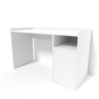 Офисный стол Smartex (10925) Tab Classic 130cm Alb