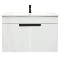 Dulap pentru lavoar Bayro подвесной Positano Duo под умыв. Argo 800 белый мат