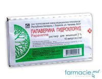 Папаверин, раствор для инъекций 2% 2 мл № 10 (Borisov)