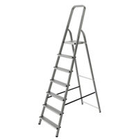 Лестница Bau Welt Pliabilă din aluminiu 6+1 trepte