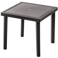 Садовая мебель Hydro S Квадратный стол Infinity, 80x80x74,5, Венге