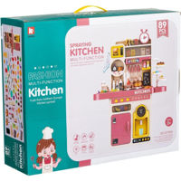 Игровой комплекс для детей Richi 89235 Jucarie bucatarie pe baterii in set cu accesorii
