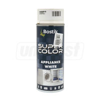 купить Краска-спрей алкидная SUPER COLOR Appliance White для ремонта сантехники и кухонного оборудования 400 мл (белая)  BOSTIK в Кишинёве