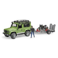 Vehicul off-road Land Rover cu motocicleta Ducati, cod 42279