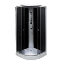 Cabină de duș Linia H2O Delia 900x900x2150 /150 4 мм симметричная