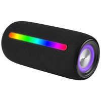 Колонка портативная Bluetooth Tracer Stripe TWS, Black