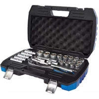 Set de unelte de mână Hyundai HY-59653 Trusa chei tubulare 1/2 (29buc)