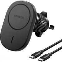 Зарядное устройство для автомобиля Ugreen 25925 CD345 Wireless magnetic for air vent mount, Black